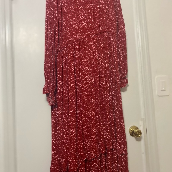 Ava & Viv Red Polka Dot Dress - Picture 5 of 9